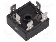 Bridge rectifier: three-phase; Urmax: 600V; If: 35A; Ifsm: 450A; THT DIOTEC SEMICONDUCTOR