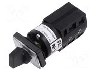 Switch: step cam switch; Stabl.pos: 4; 20A; 1-2-3-4; Poles: 2; Pos: 4 EATON ELECTRIC