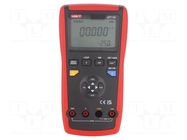 Meter: calibrator; loop; VDC: 30V; VDC accuracy: ±(0.02%+2digit) UNI-T