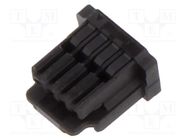 Plug; wire-board; female; KW30; 1mm; PIN: 4; crimped; for cable; 1A HIROSE
