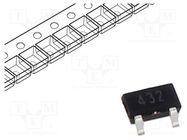 IC: voltage reference source; 1.24V; ±0.5%; SOT23-3; reel,tape TAEJIN TECHNOLOGY / HTC Korea