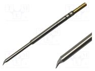 Tip; bent conical; 0.2mm; 357°C; for soldering station; CV-H2-UF METCAL