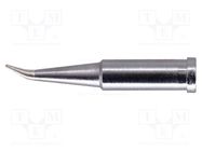 Tip; bent conical; 0.5mm; for soldering station METCAL