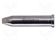 Tip; chisel; 3.2mm; for soldering station METCAL