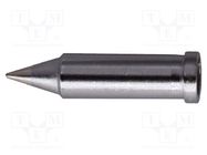 Tip; conical; 0.5mm; for soldering station METCAL