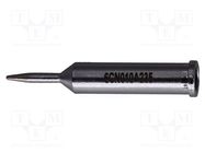 Tip; conical,elongated; 1mm; for soldering station METCAL