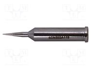 Tip; conical,elongated; 0.2mm; for soldering station METCAL