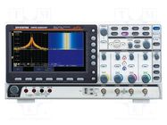 Oscilloscope: digital; Ch: 4; 200MHz; 1Gsps; 10pts/ch; LCD TFT 8" GW INSTEK