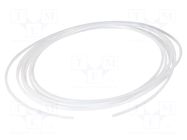 Hose; max.14bar; PTFE; 8mm; white; -70÷260°C PNEUMAT