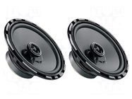 Car loudspeakers; two-way; 165mm; 60W; 70÷17000Hz; 4Ω; 2pcs. PHONOCAR