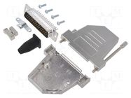 Connector: D-Sub; PIN: 44; plug; male; soldering; for cable; black ENCITECH