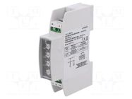 Voltage monitoring relay; 220÷254VAC; for DIN rail mounting LUMEL