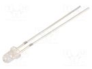 LED; UV; 30°; 10mA; 225mW; 370÷380nm; 10÷15V; THT; Front: convex OPTOSUPPLY