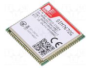 Module: LTE; Down: 10Mbps; Up: 5Mbps; SMD; 24x24x2.4mm SIMCOM