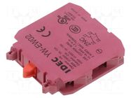 Contact block; YW; Contacts: NC x2 IDEC