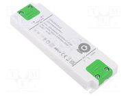 Power supply: switched-mode; LED; 20W; 12VDC; 1.67A; 198÷264VAC POS