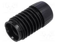 Accessories: adapter to be screwed; black; IP66,IP69K; -30÷60°C WERMA