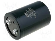 Capacitor: electrolytic; 2.2mF; 450VDC; Ø77x105mm; Pitch: 31.8mm KEMET