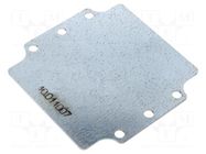 Mounting plate; steel SPELSBERG