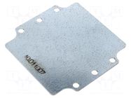 Mounting plate; steel SPELSBERG