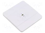 Sensor: laser; plaster embedded,in mounting box; 165÷265VDC F&F