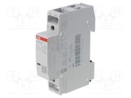 Contactor: 2-pole installation; 20A; 110VAC,110VDC; NC x2 ABB