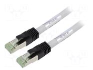 Patch cord; RJ45 plug,both sides; S/FTP; Cat 8.1; stranded; Cu GOOBAY