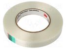 Tape: electrical insulating; W: 19mm; L: 55m; Thk: 0.165mm; acrylic 3M