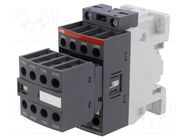 Contactor: 8-pole; NC x4 + NO x4; 24÷60VAC,20÷60VDC; 3A; NF ABB