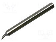 Tip; bent chisel; 1.5mm; 471°C; for soldering station METCAL