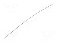 Braids; tape; Thk: 0.38mm; W: 0.64mm; 4A; 27AWG; 305m; copper strand ALPHA WIRE