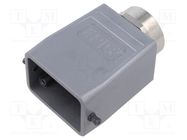 Enclosure: for HDC connectors; EPIC H-B; size H-B 6; PG29 LAPP