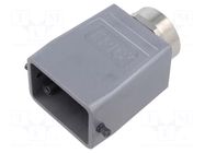 Enclosure for connectors: HDC; size H-B 6; for cable; for latch LAPP