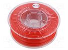 Filament: PET-G; Ø: 1.75mm; super red; 220÷250°C; 1kg DEVIL DESIGN