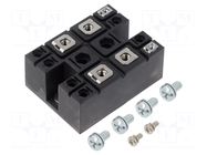 Bridge rectifier: half-controlled; Urmax: 800V; Ufmax: 1.64V; bulk POWERSEM