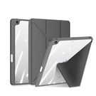 Dux Ducis Magi case for iPad 10.2 &#39;&#39; 2021/2020/2019 smart cover with stand and storage for Apple Pencil gray, Dux Ducis