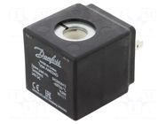 Accessories: coil for solenoid valve; 9mm; 24VDC; IP00; -40÷50°C DANFOSS