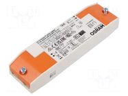 Power supply: switching; LED; 38W; 10÷54VDC; 350mA÷1.05A; IP20 ams OSRAM