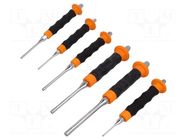 Kit: punches; 2mm,3mm,4mm,5mm,6mm,8mm; 6pcs. BETA