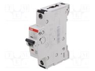 Circuit breaker; 240VAC; Inom: 6A; Poles: 1; for DIN rail mounting ABB