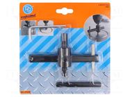 Hole cutter for water taps; Mounting: rod 12mm PG PROFESSIONAL