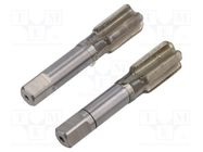 Tap; high speed steel grounded HSS-G; M14; 0.5; 70mm; 9mm; 2pcs. 