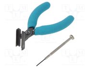 Pliers; specialist; ESD; 120mm; Erem WELLER