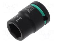 Socket; 6-angles,socket spanner,impact; HEX 13mm; 3/8"; IMPAKTOR WERA