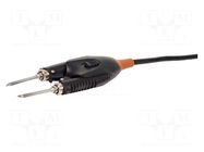 Soldering iron: hot tweezers; for soldering station METCAL