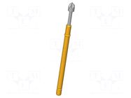 Test needle; Spring compression: 4mm; 5.3mm; 5A; steel; Ø: 2mm; 0.8N INGUN