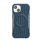 Raptic X-Doria Clutch Case iPhone 14 Plus with MagSafe back cover blue, Raptic X-Doria