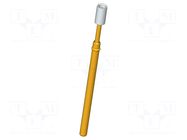 Test needle; Spring compression: 4mm; 5.3mm; 5A; plastic; Ø: 2.3mm INGUN