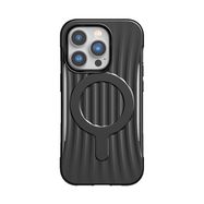 Raptic X-Doria Clutch Case iPhone 14 Pro Max with MagSafe back cover black, Raptic X-Doria