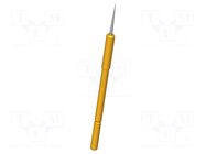 Test needle; Spring compression: 4mm; 8mm; 5A; steel; Ø: 0.6mm; 1.5N INGUN